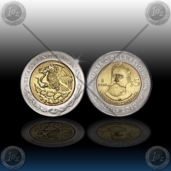 MEHIKA 5 Pesos 2010 "Venustiano Carranza"